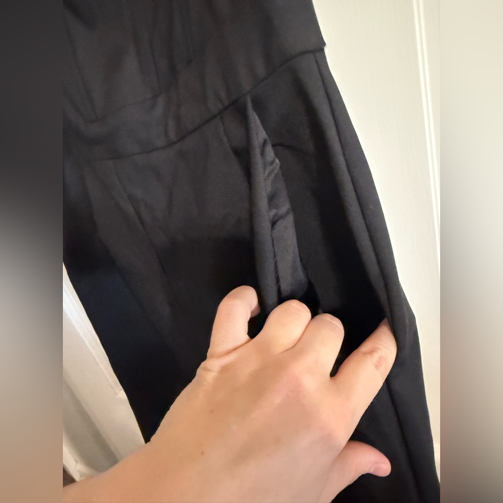 Club L London Black Strapless Jumpsuit - Picture 11 of 15